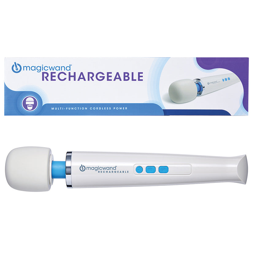 Magic Wand Rechargeable HV-270 | Cordless Massager with Variable Power & Silicone Head